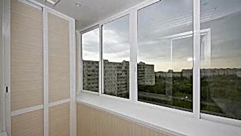 остекление балконов